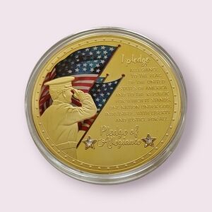 American Pride & Patriotism, Pledge of Allegiance Colosaal Coin